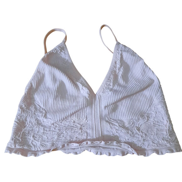 Free People Intimately Womens Pale Pink Adjustable Strap Bralette Size L/XL - Picture 1 of 6